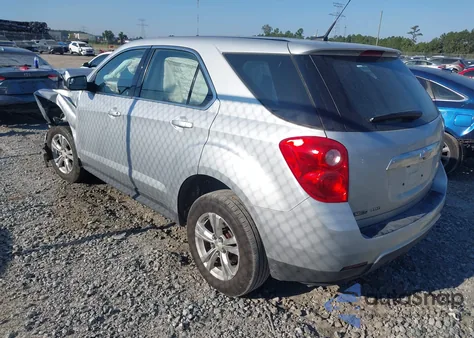 2012 Chevrolet Equinox Ls из США, поврежденный, VIN 2GNFLCEK1C6243039